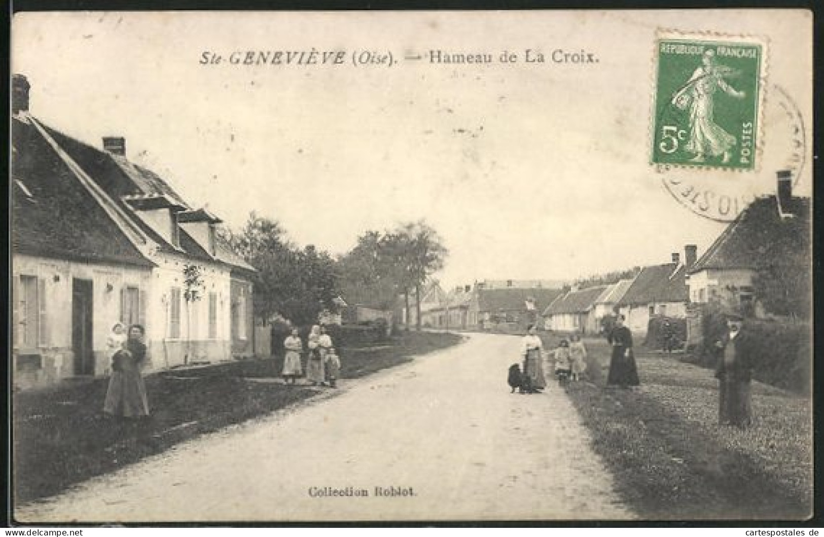 CPA Sainte-Geneviéve, Hameau De La Croix  - Other & Unclassified