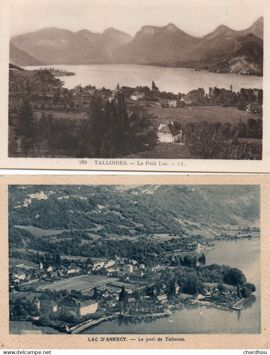 TALLOIRES // Lot 17 // Lot De 10 Cartes - Talloires