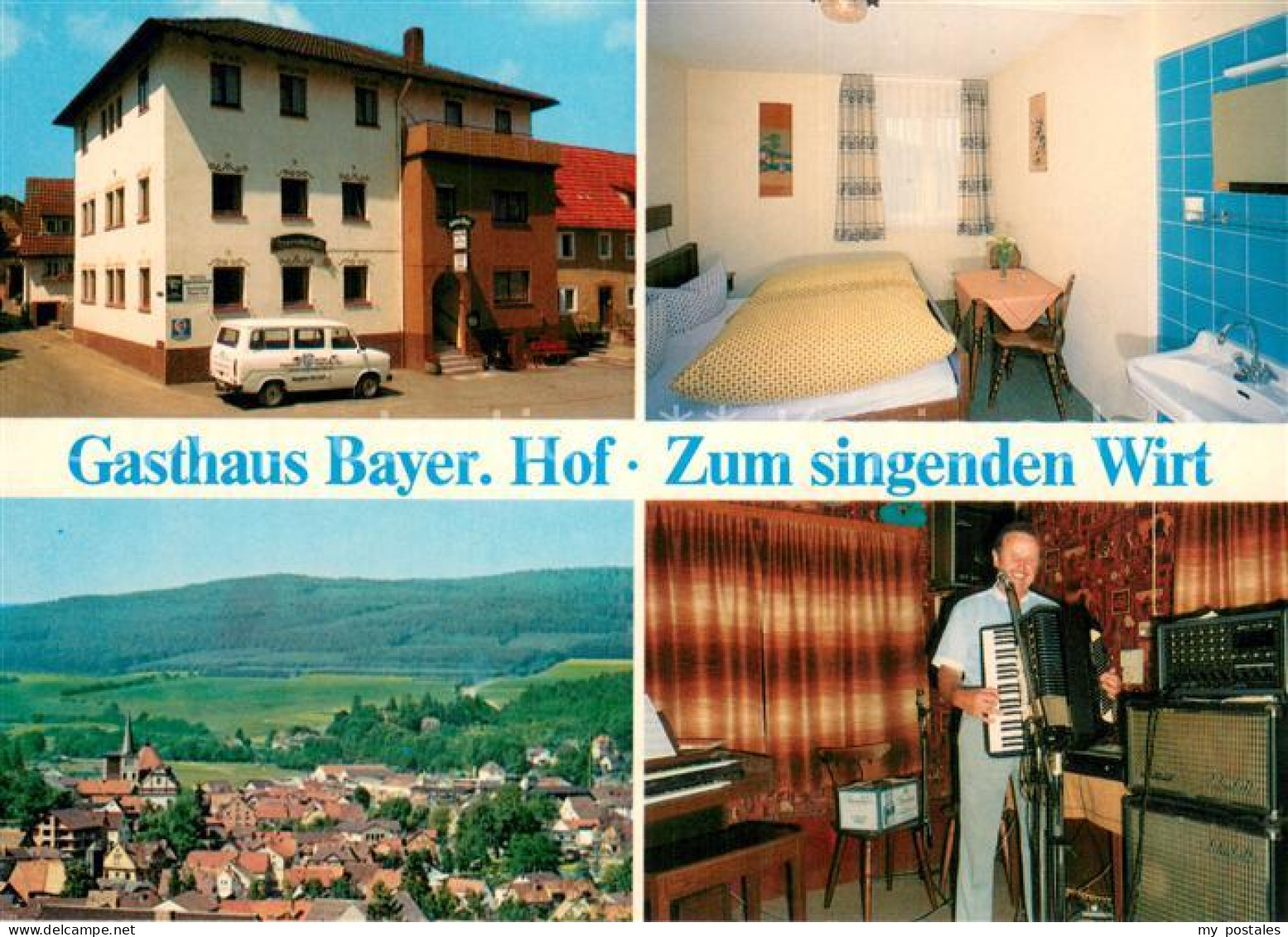 73782550 Burgsinn Gasthaus Bayer. Hof Zum Singenden Wirt Burgsinn - Other & Unclassified