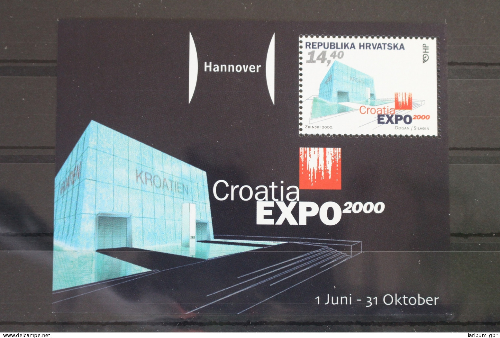 Kroatien Block 16 Mit 547 Postfrisch #VD858 - Croacia