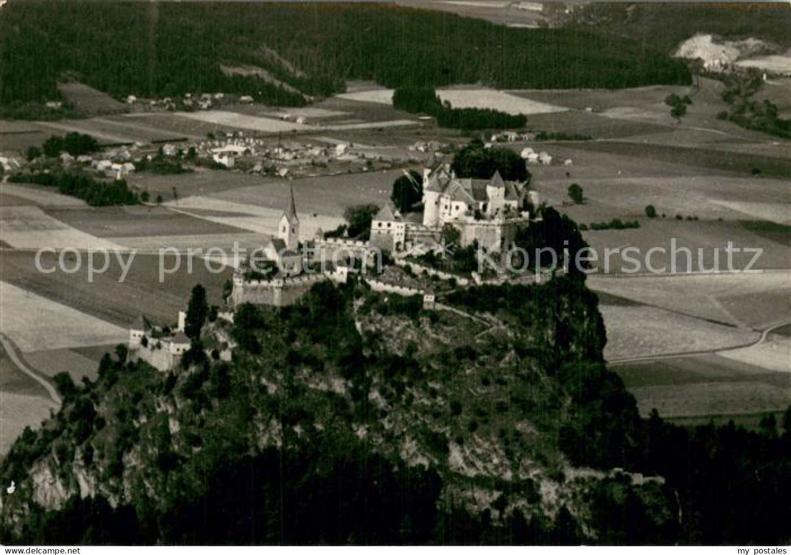 73782494 Kaernten Region Fliegeraufnahme Burg Hochosterwitz  - Altri & Non Classificati