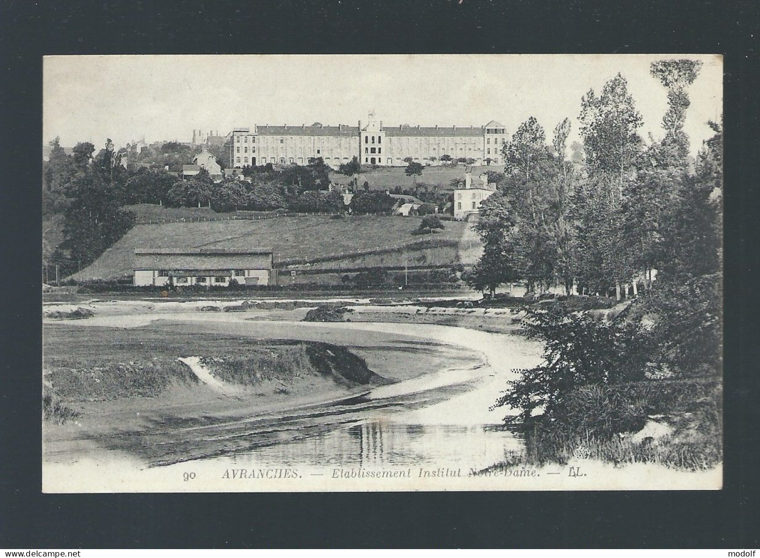 CPA - 50 - Avranches - Etablissement Institut Notre-Dame - Non Circulée - Avranches