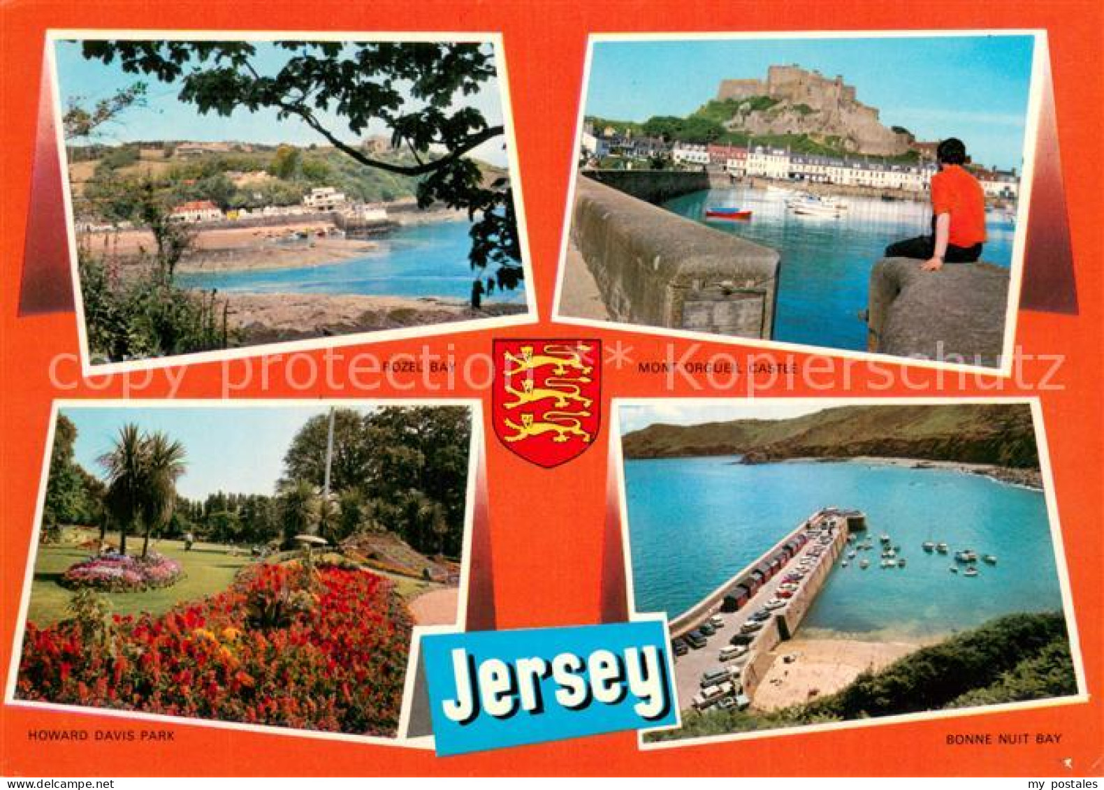 73782377 Jersey Kanalinsel Rozel Bay Mont Orgueil Castle Howard Davis Park Bonne - Altri & Non Classificati