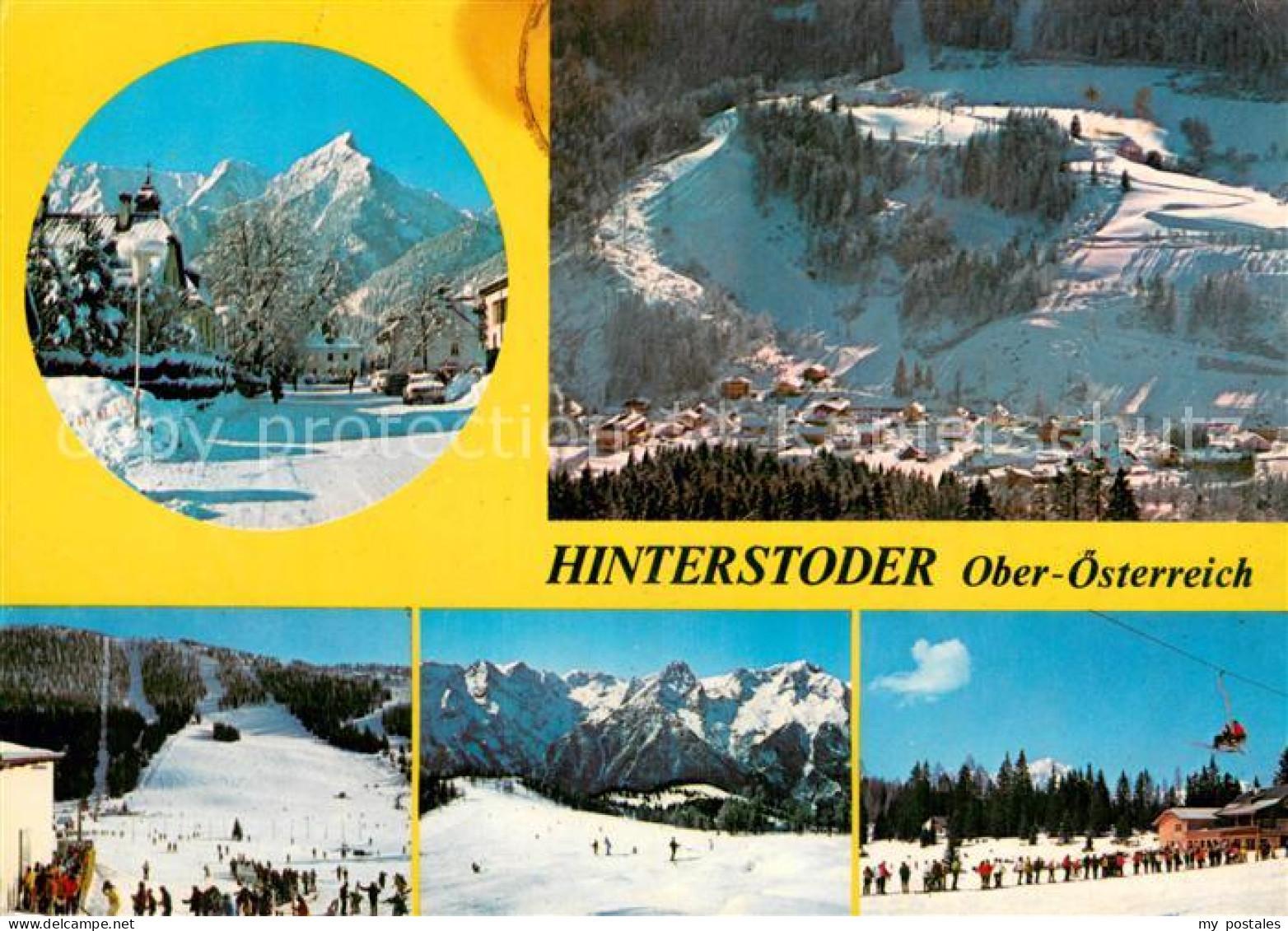 73782359 Hinterstoder Wintersportort Alpen Skipisten Bergbahn Hinterstoder - Altri & Non Classificati