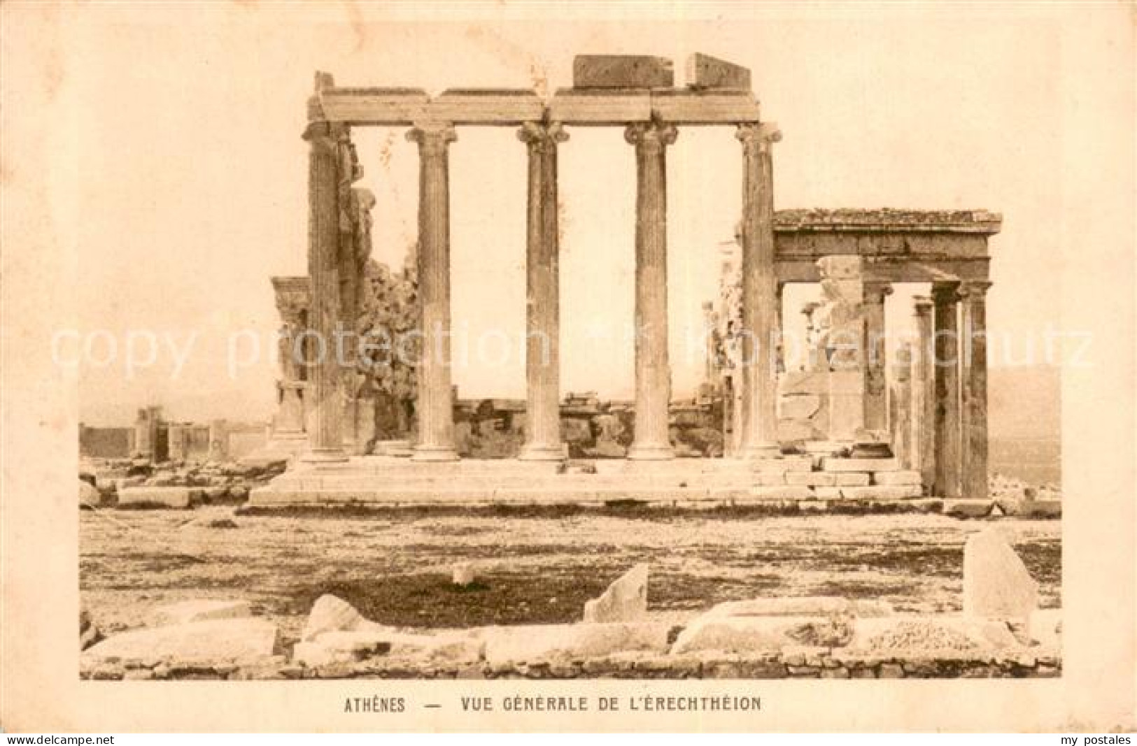 73782275 Athenes Athen Vue Generale De L Erechtheion Antike Staette Athenes Athe - Grèce