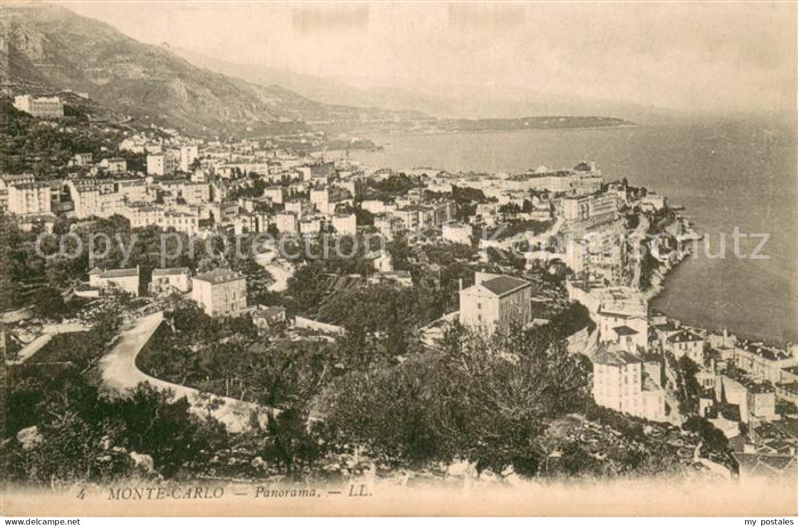 73782160 Monte-Carlo Monaco Panorama  - Autres & Non Classés