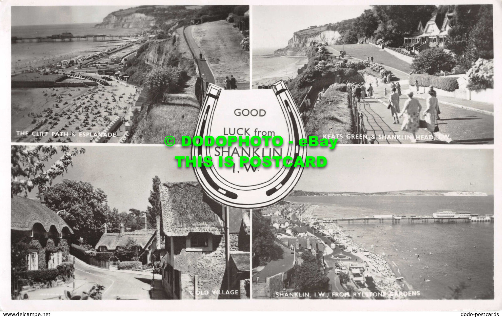 R535491 Good Luck From Shanklin I. W. RP. Nigh. Multi View - Wereld