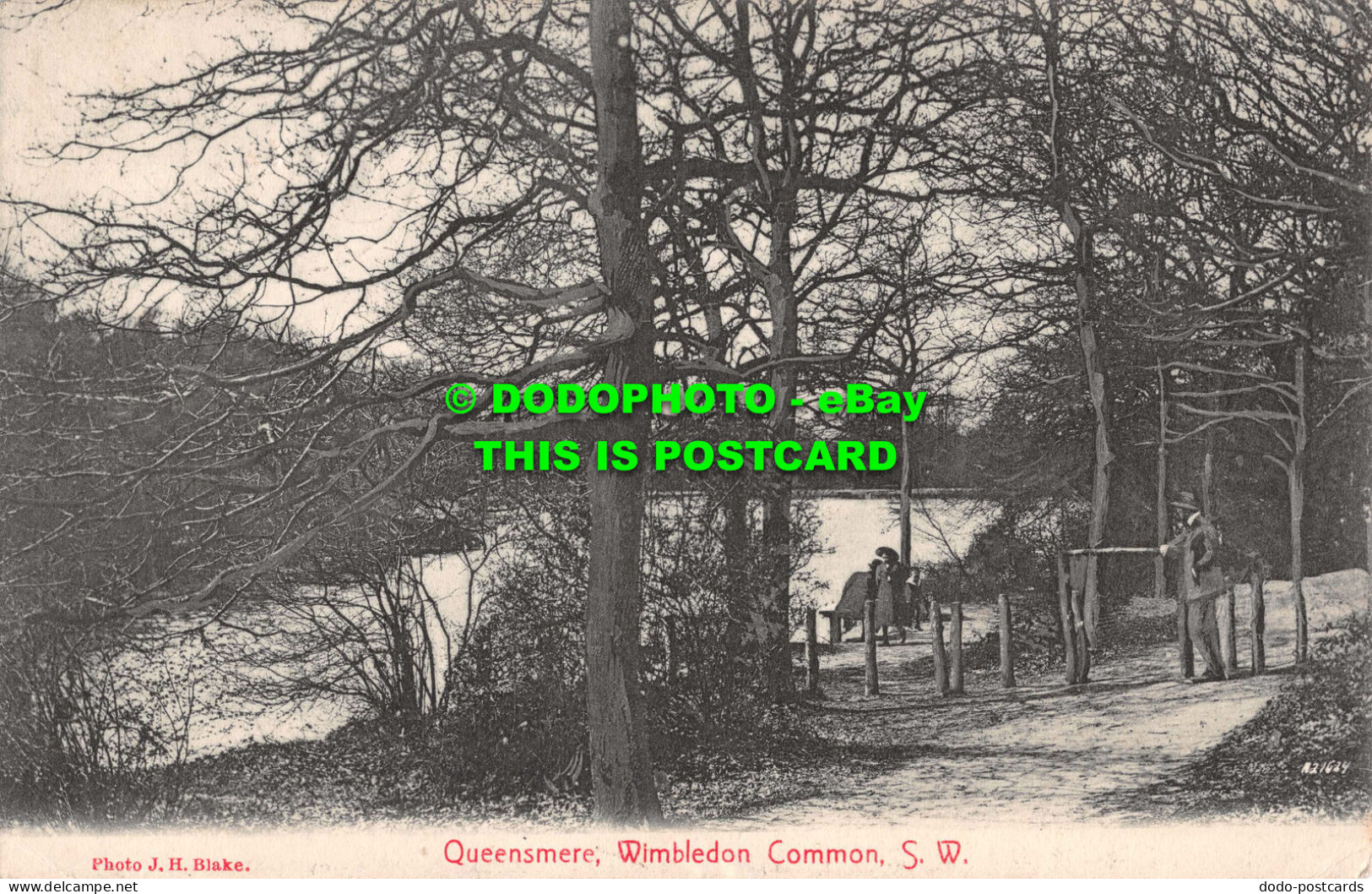 R534940 Queensmere. Wimbledon Common. J. H. Blake. Idler Own Series Of Local Vie - Wereld