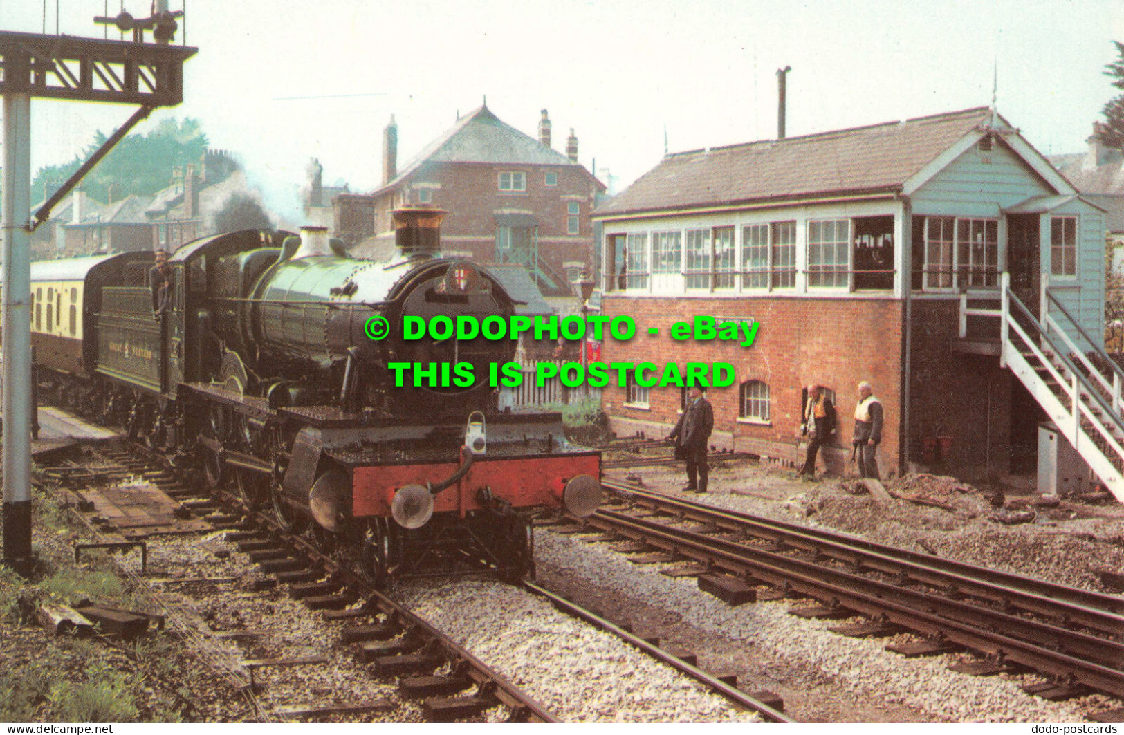 R535505 Lydham Manor At Paignton Station. Photo Precision Limited. 1974 - Wereld