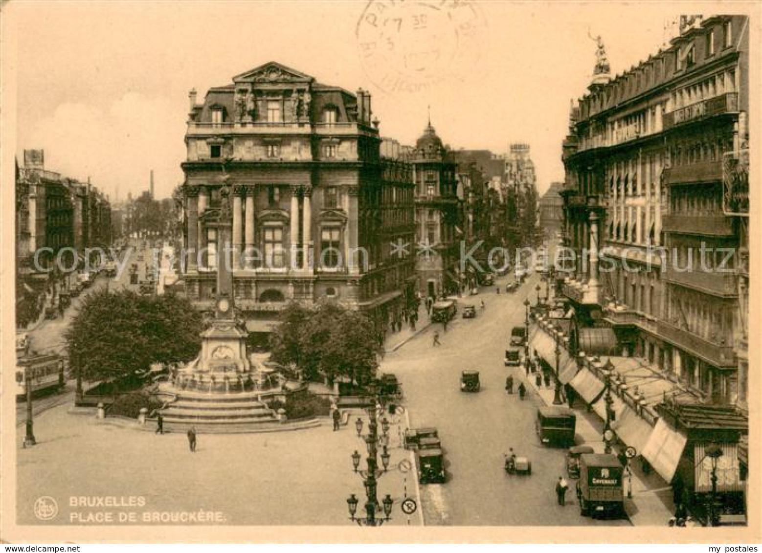 73781799 Bruxelles Bruessel Place De Brouckere Bruxelles Bruessel - Sonstige & Ohne Zuordnung