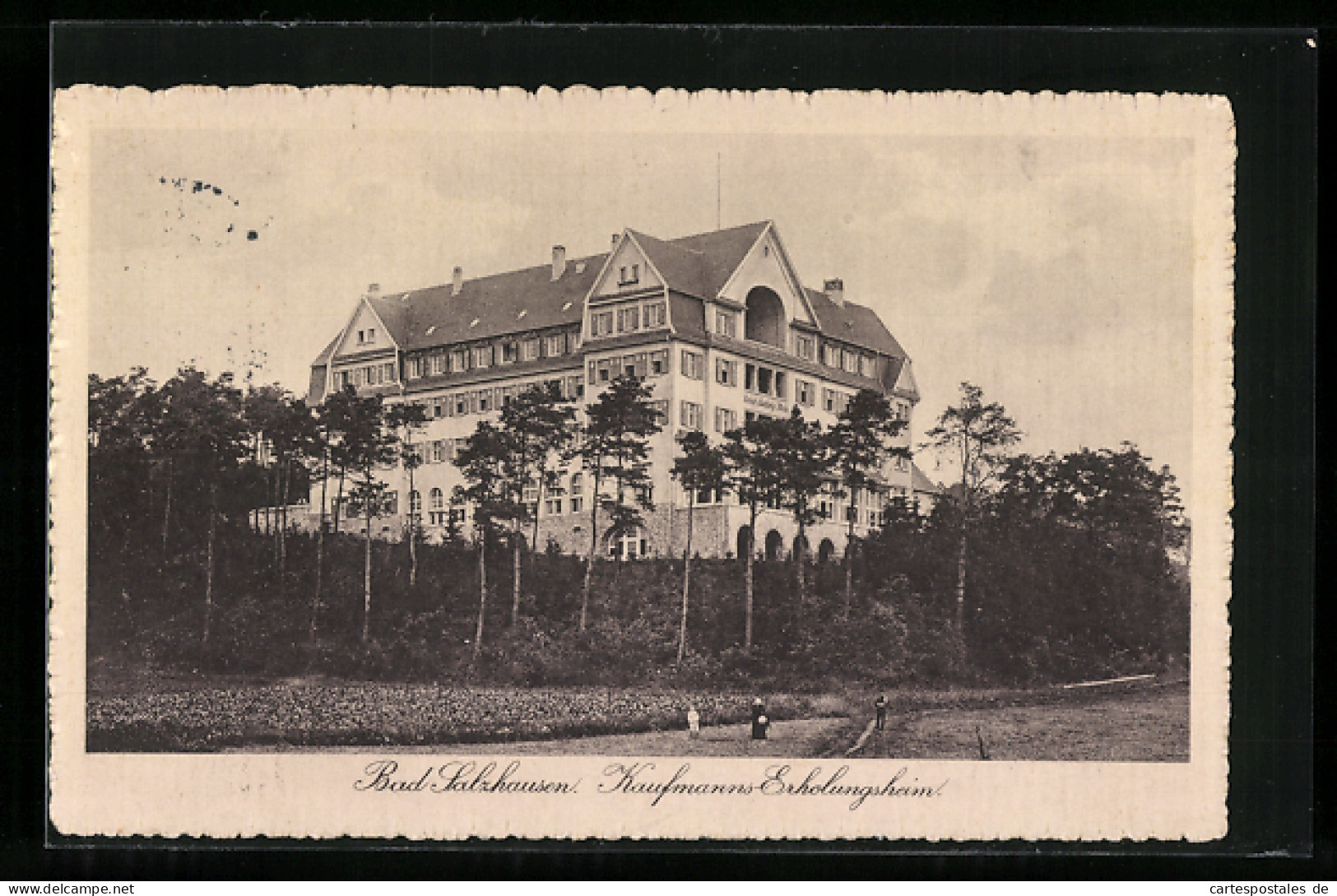 AK Bad Salzhausen, Blick Auf Das Kaufmanns-Erholungsheim  - Other & Unclassified