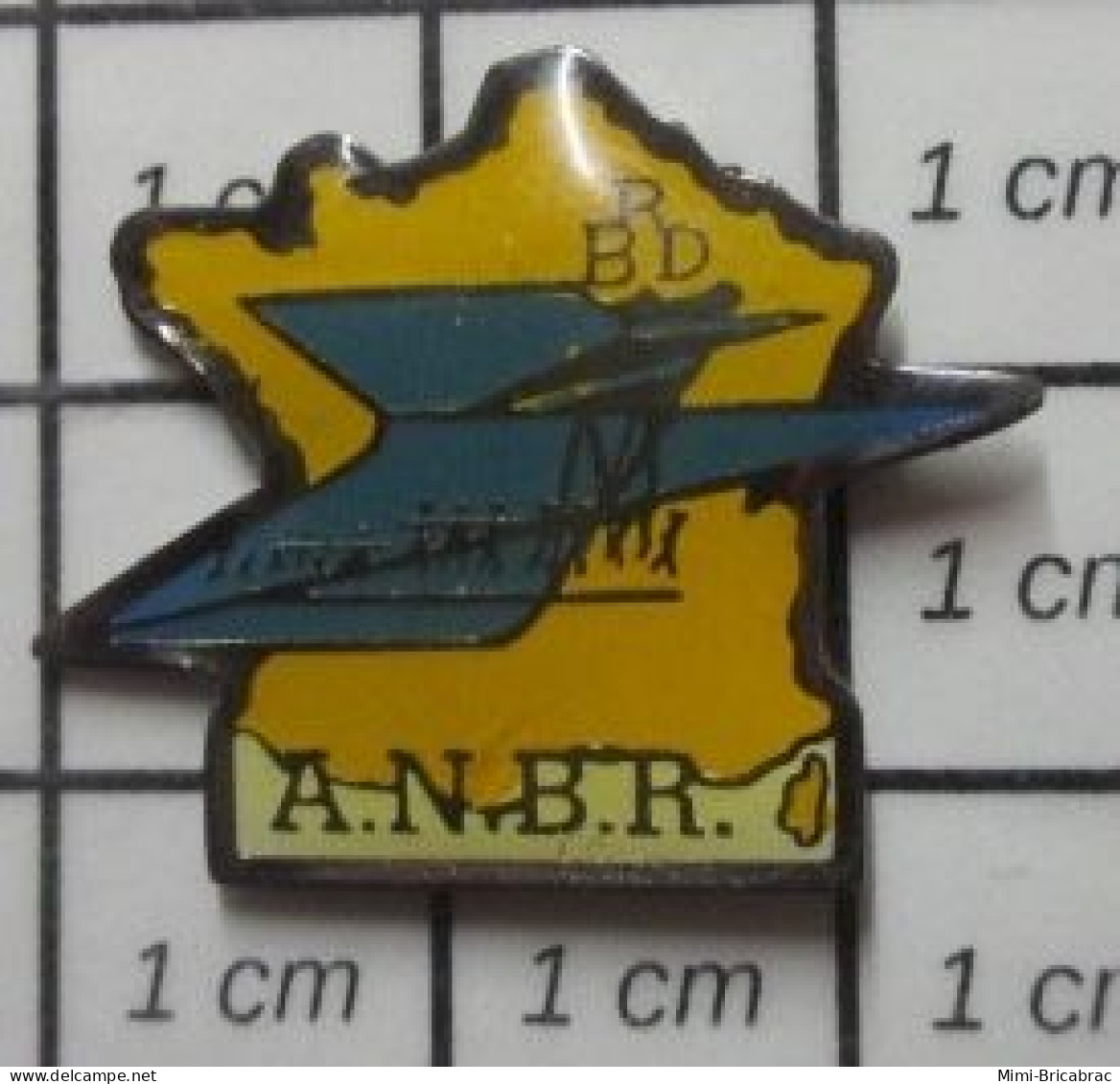 1618c Pin's Pins / Beau Et Rare / POSTeS / ANBR LA POSTE OISEAU BLEU FRANCE JAUNE PTT - Postes