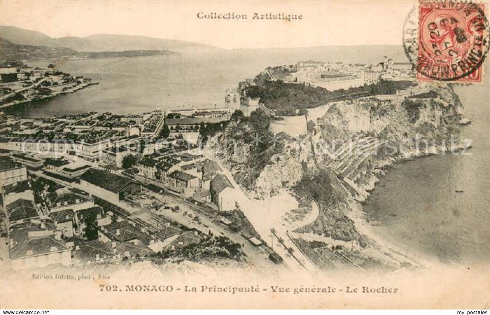 73781449 Monaco La Principaute Vue Generale Aerienne Le Rocher Monaco - Other & Unclassified