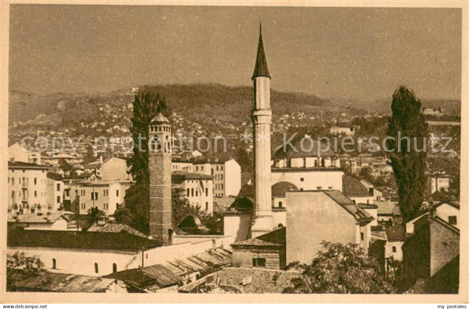 73781344 Sarajevo Bosnia-Herzegovina Panorama  - Bosnien-Herzegowina