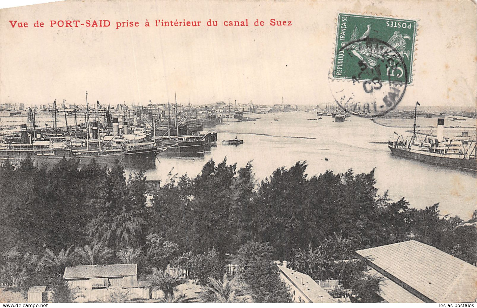 EGYPT PORT SAID LE CANAL DE SUEZ  - Port Said