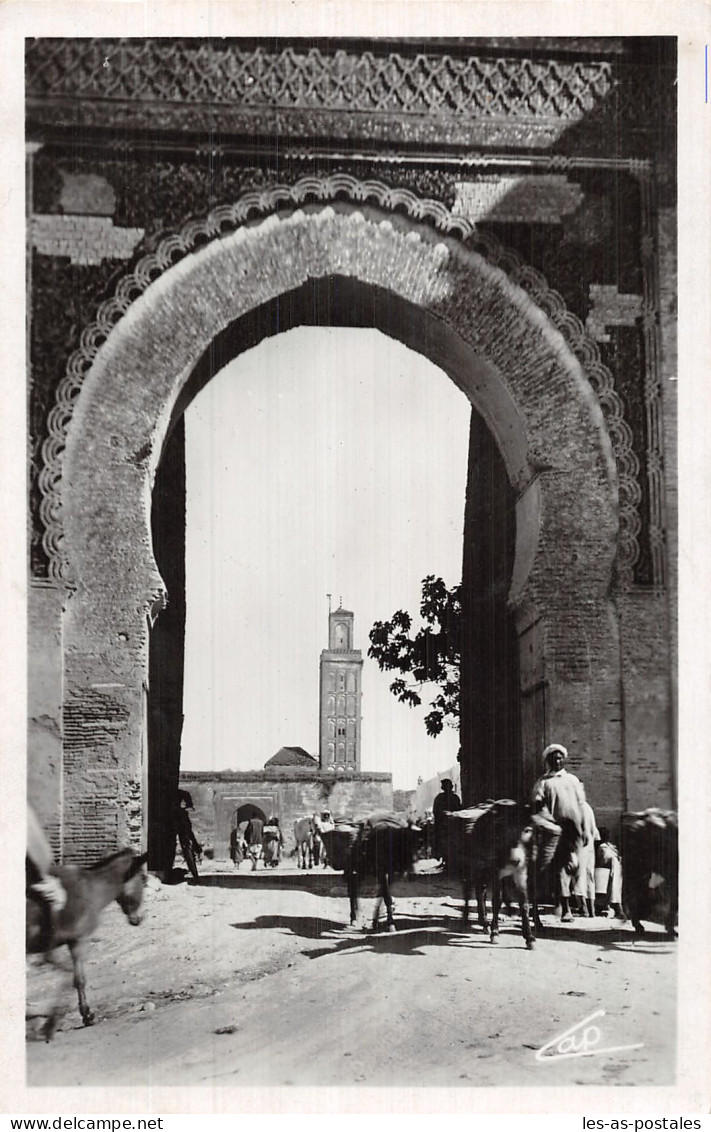 MAROC MEKNES   - Meknès