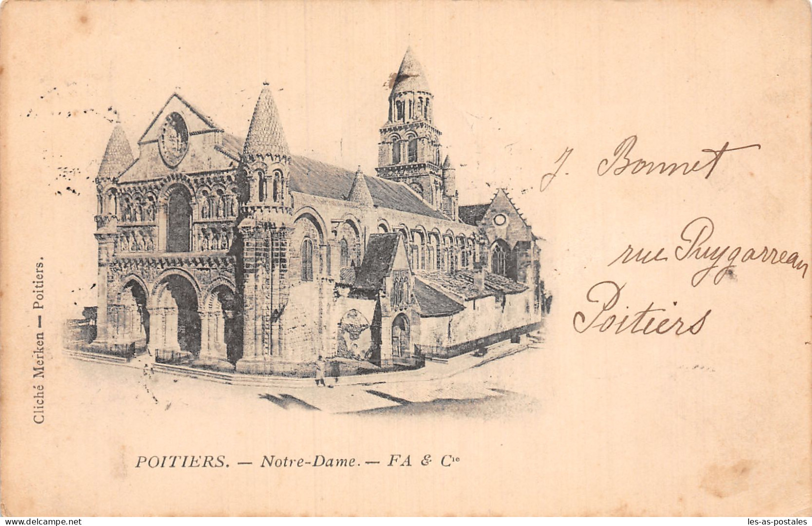 86 POITIERS NOTRE DAME  - Poitiers