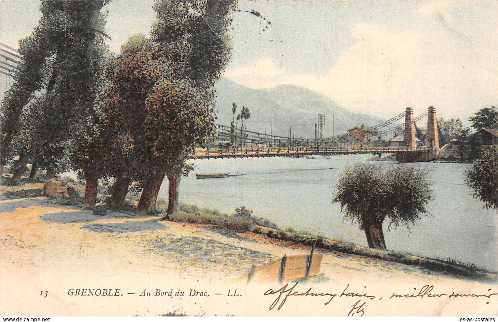 38 GRENOBLE AU BORD DU DRAC  - Grenoble