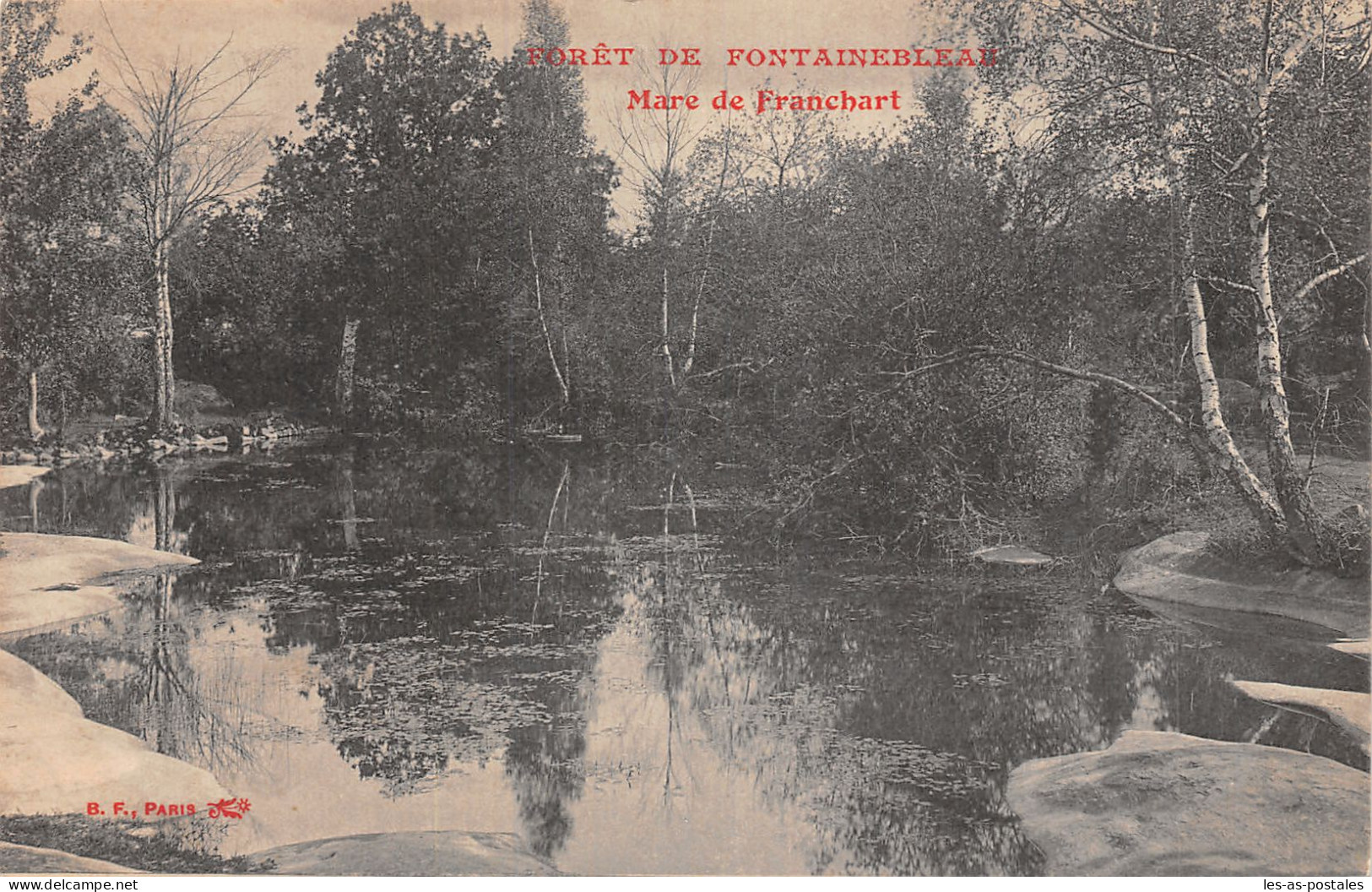 77 FONTAINEBLEAU MARE DE FRANCHART  - Fontainebleau
