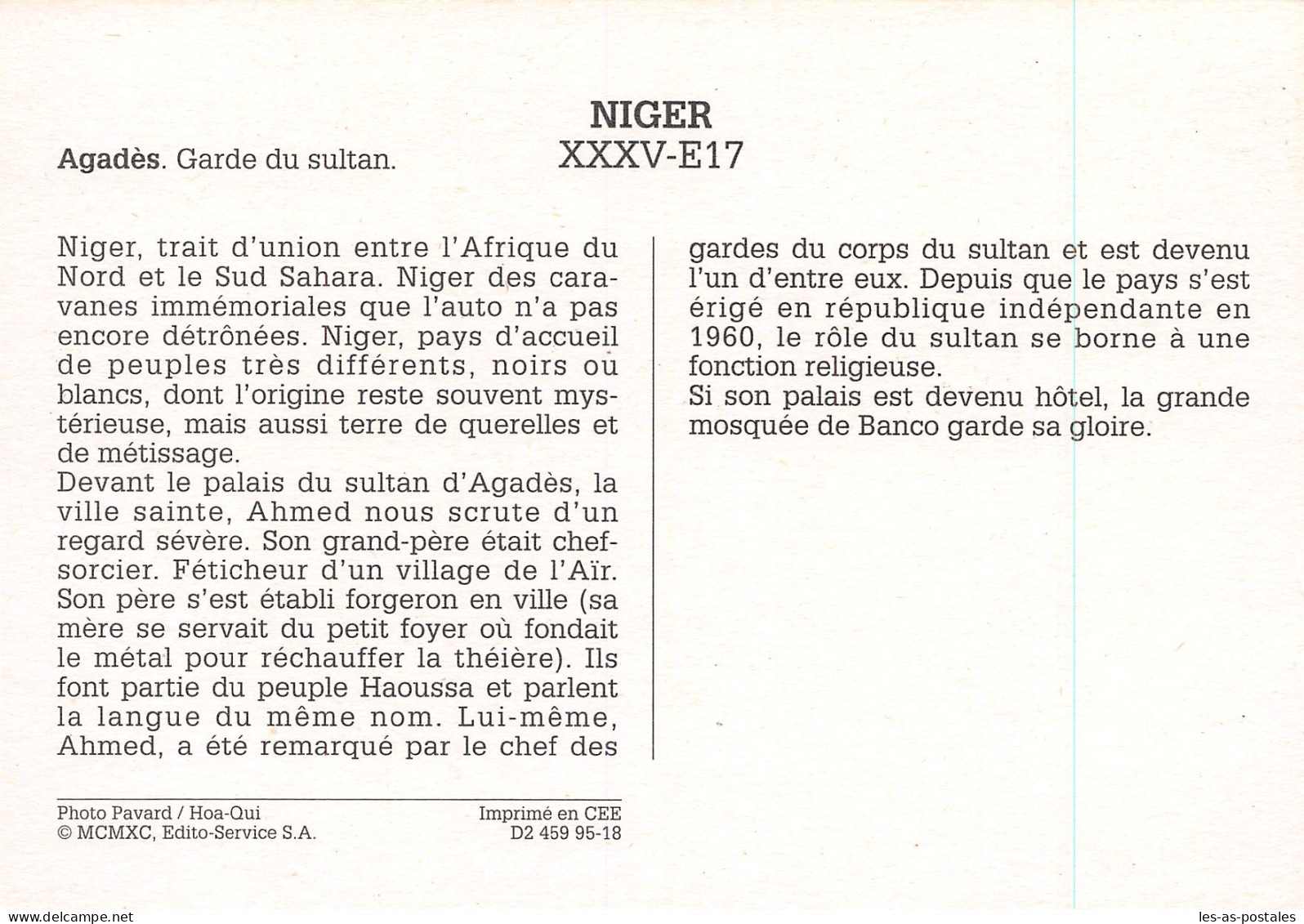 NIGER AGADES - Níger