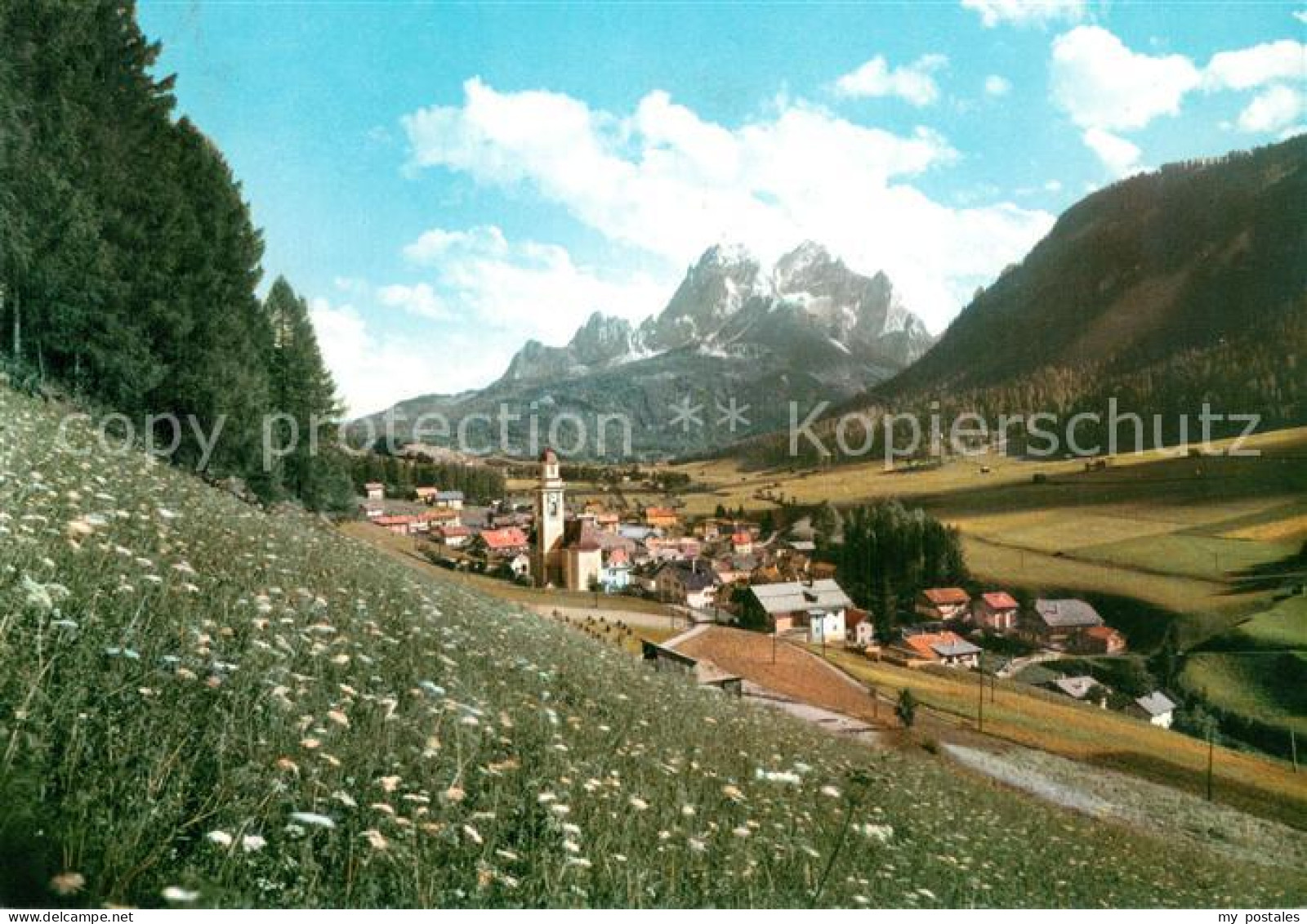 73781251 Sexten Sesto Suedtirol Panorama Mit Dolomiten Sexten Sesto Suedtirol - Sonstige & Ohne Zuordnung