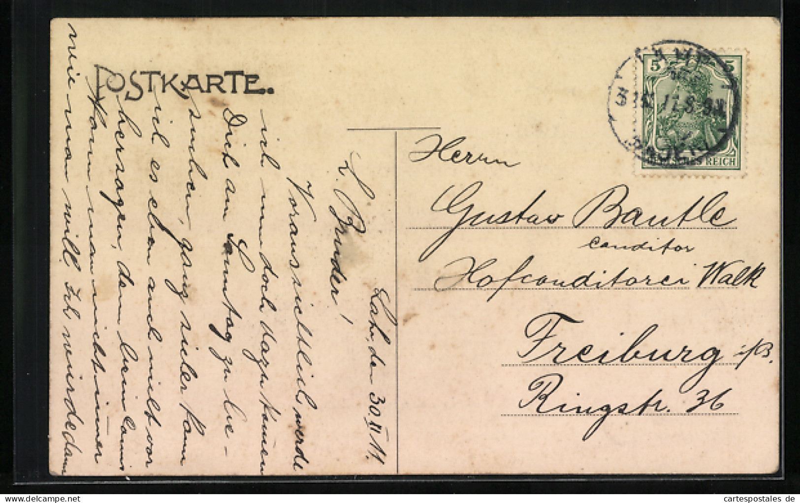 AK Lahr I. B., Offizier-Kasino Des 8. Bad. Inf.-Regts., No. 169  - Lahr