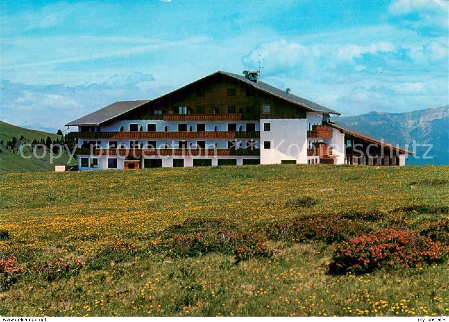 73781237 Varena  Val Di Fiemme Trento IT Hotel Schwarzhorn Mit Jochgrimm  - Sonstige & Ohne Zuordnung