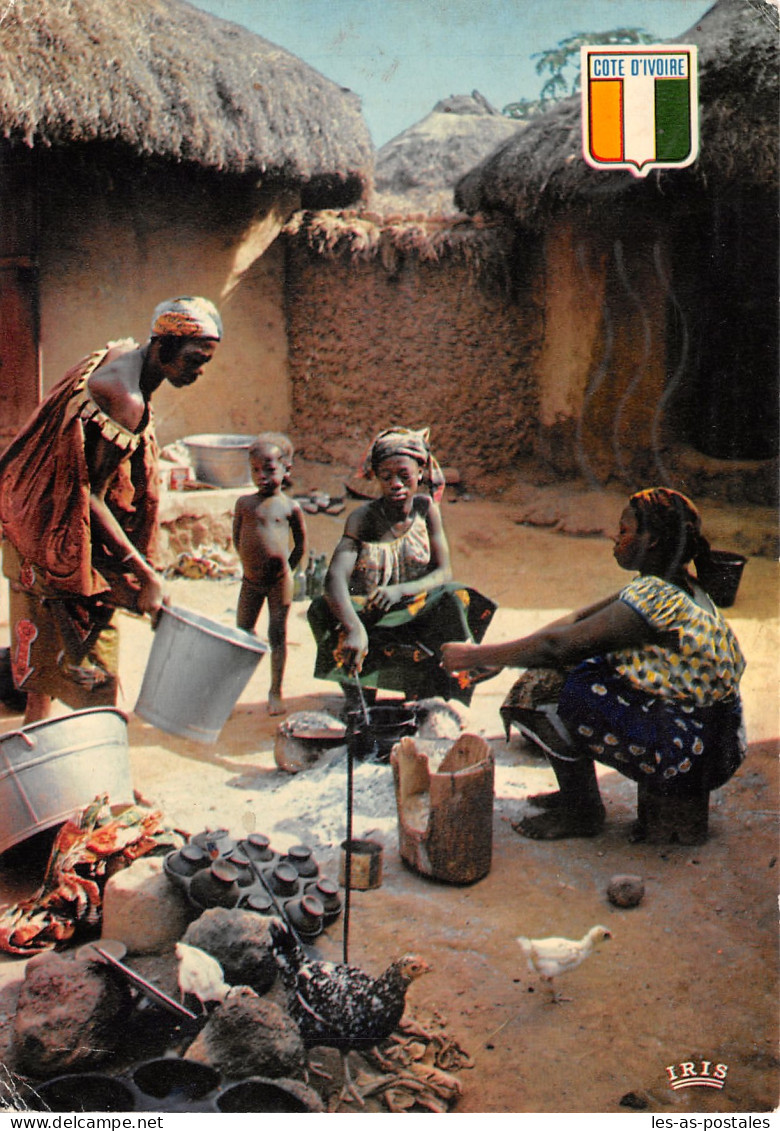 COTE D IVOIRE VILLAGE SENOUFO - Elfenbeinküste