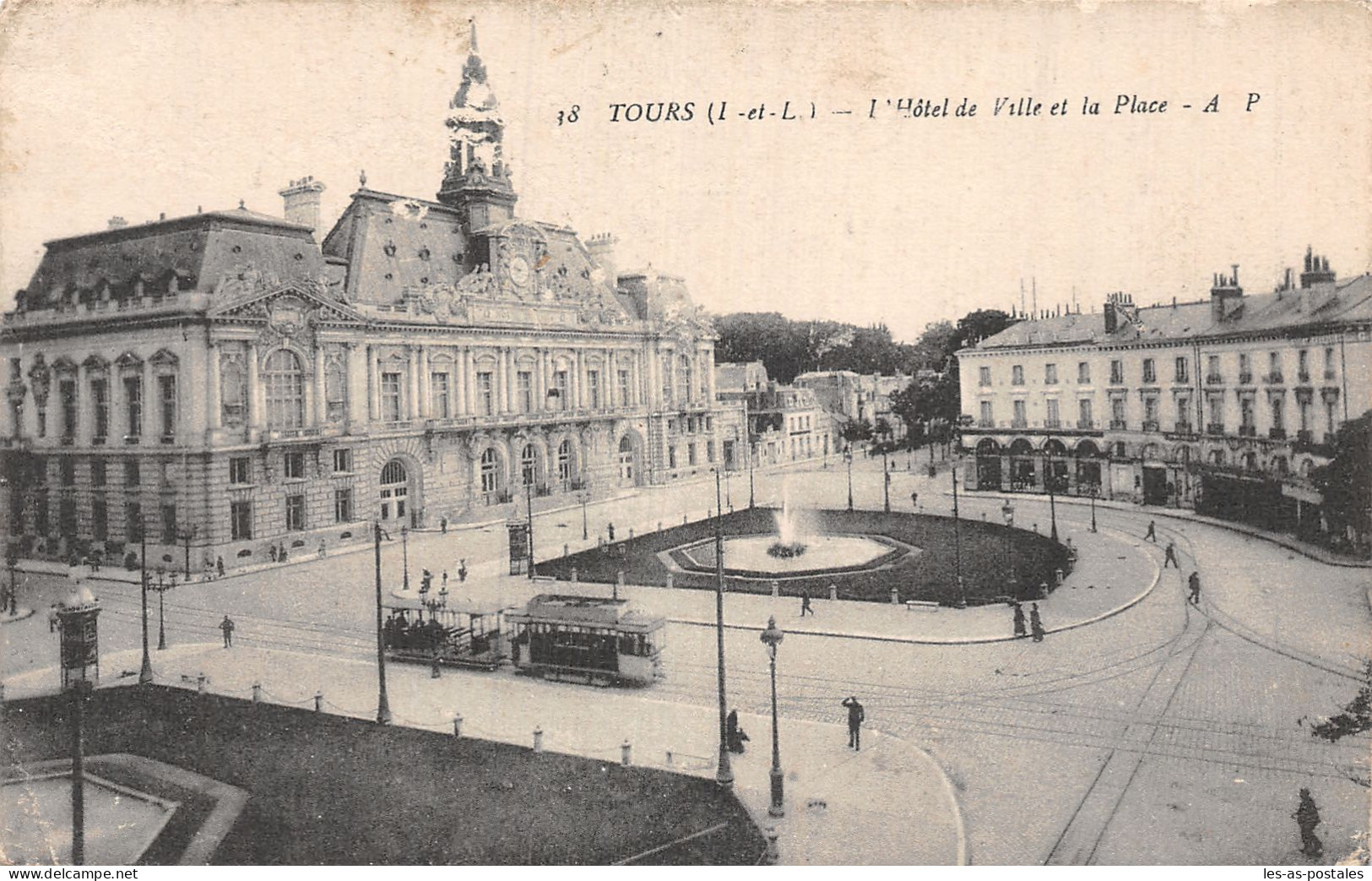 37 TOURS L HOTEL DE VILLE - Tours