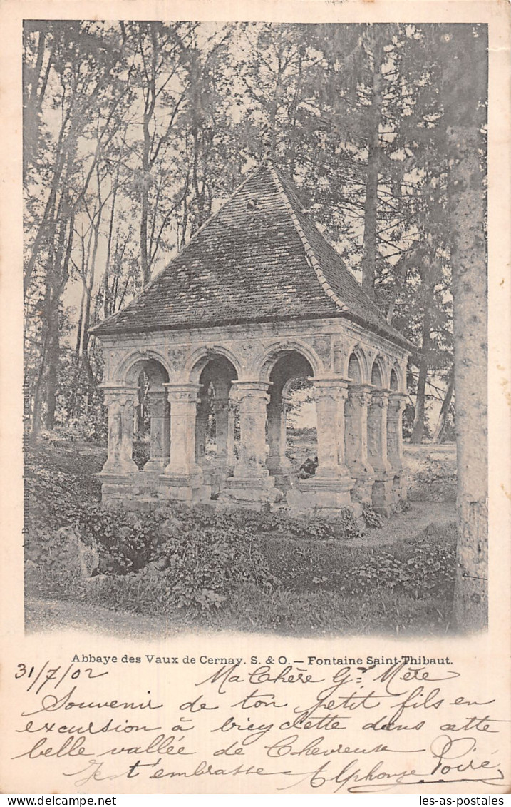 78 VAUX DE CERNAY FONTAINE SAINT THIBAUT - Vaux De Cernay