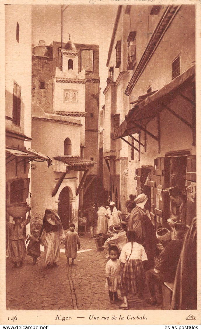 ALGERIE ALGER UNE RUE DE CASBAH - Algeri