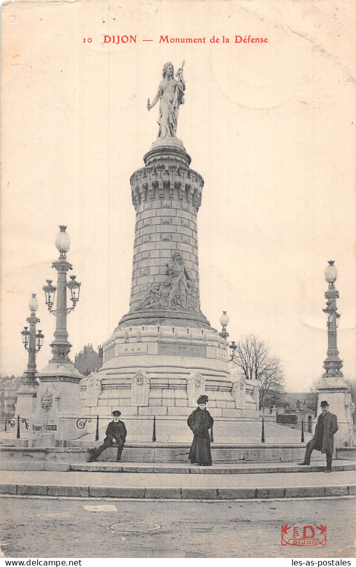 21 DIJON MONUMENT DE LA DEFENSE - Dijon