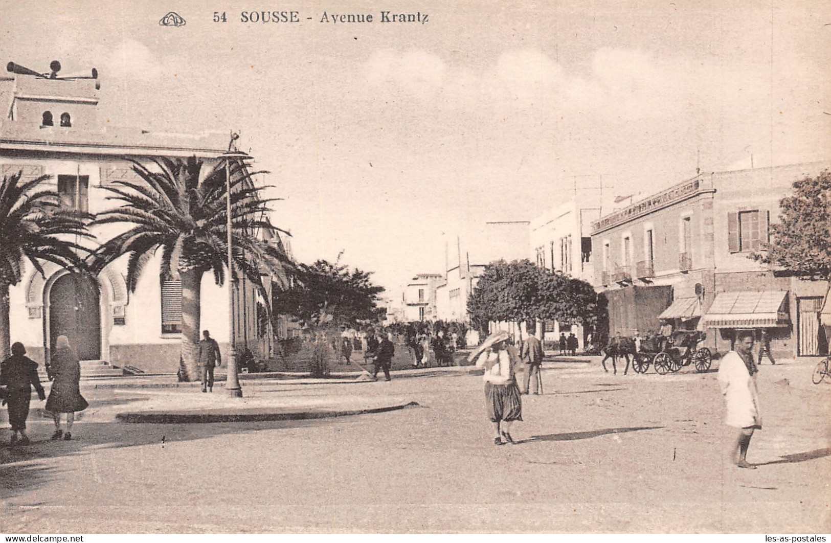 TUNISIE SOUSSE AVENUE KRANTZ - Tunesien