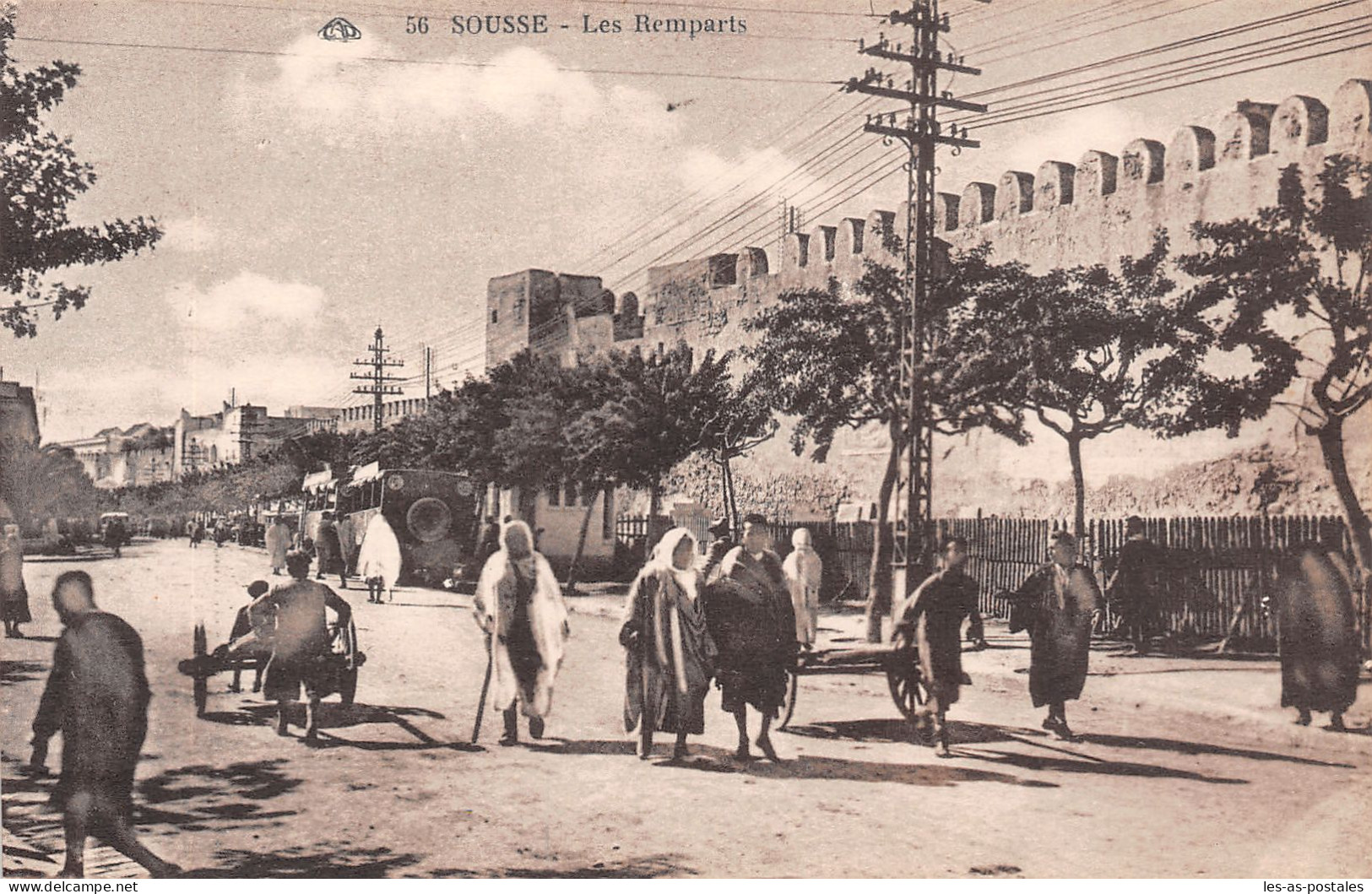 TUNISIE SOUSSE LES REMPARTS - Tunesië