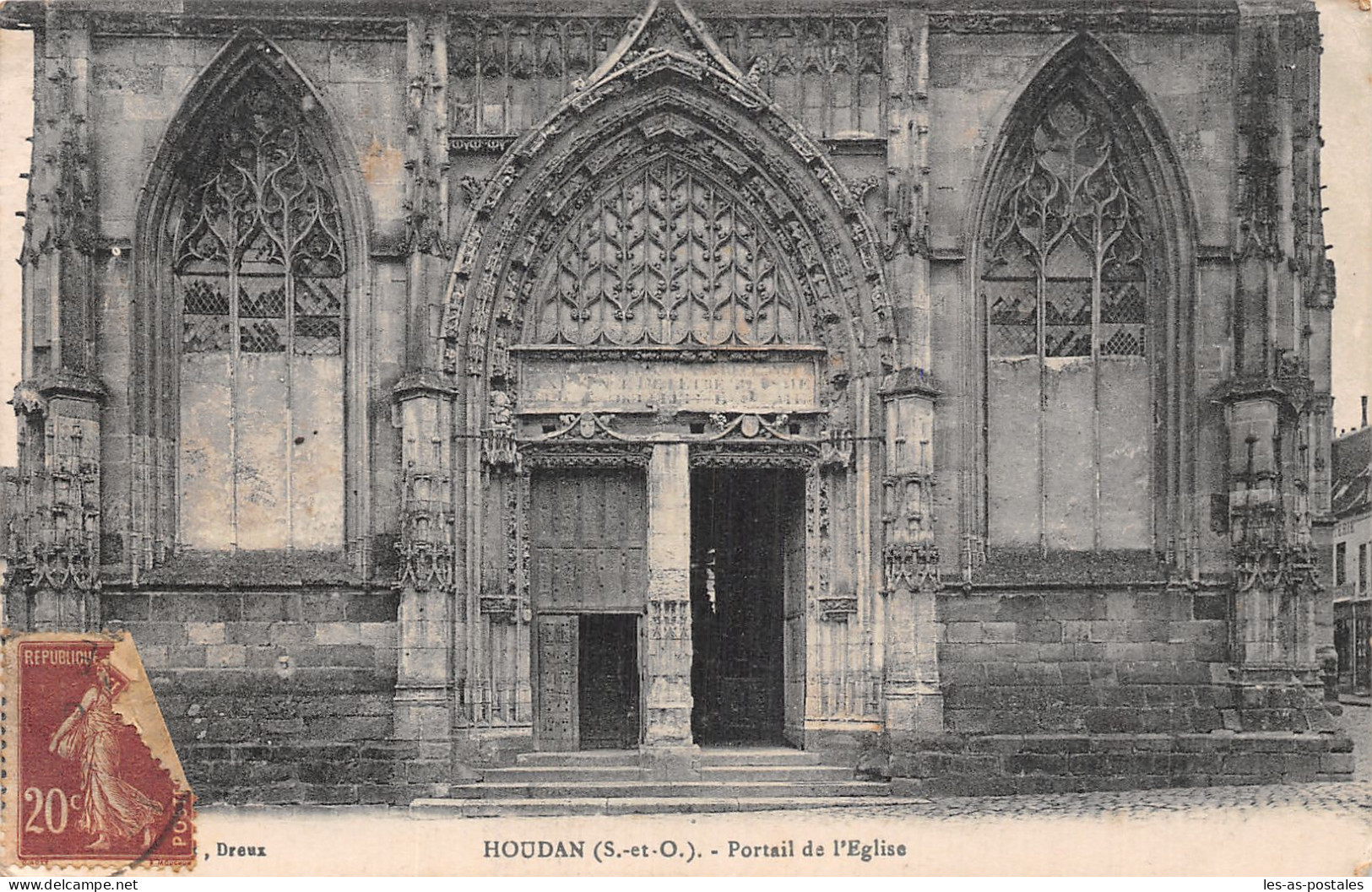 78 HOUDAN L EGLISE - Houdan