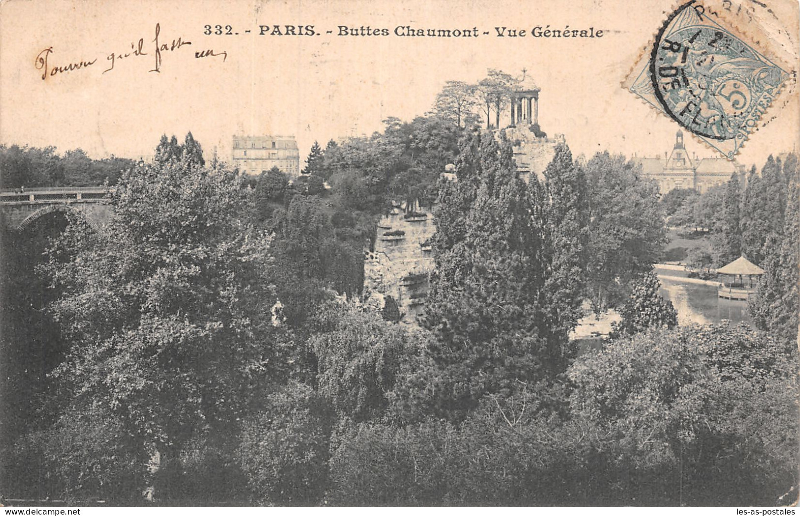 75 PARIS BUTTES CHAUMONT - Viste Panoramiche, Panorama