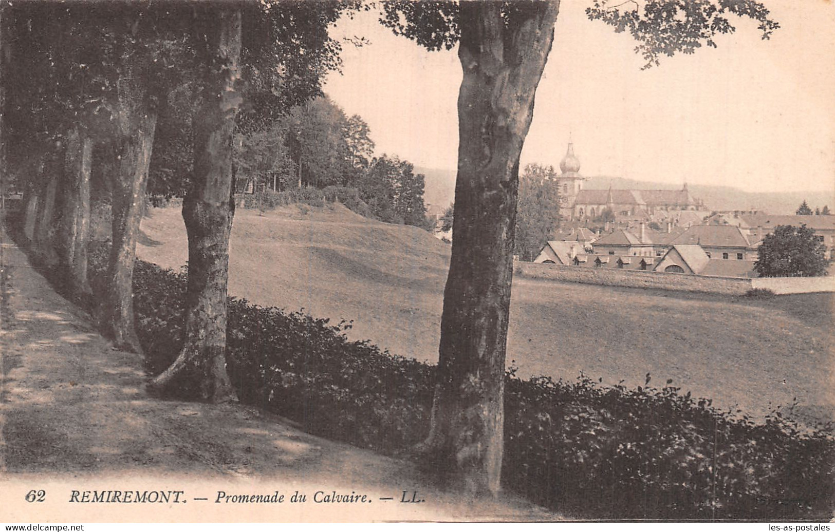 88 REMIREMONT PROMENADE DU CALVAIRE - Remiremont