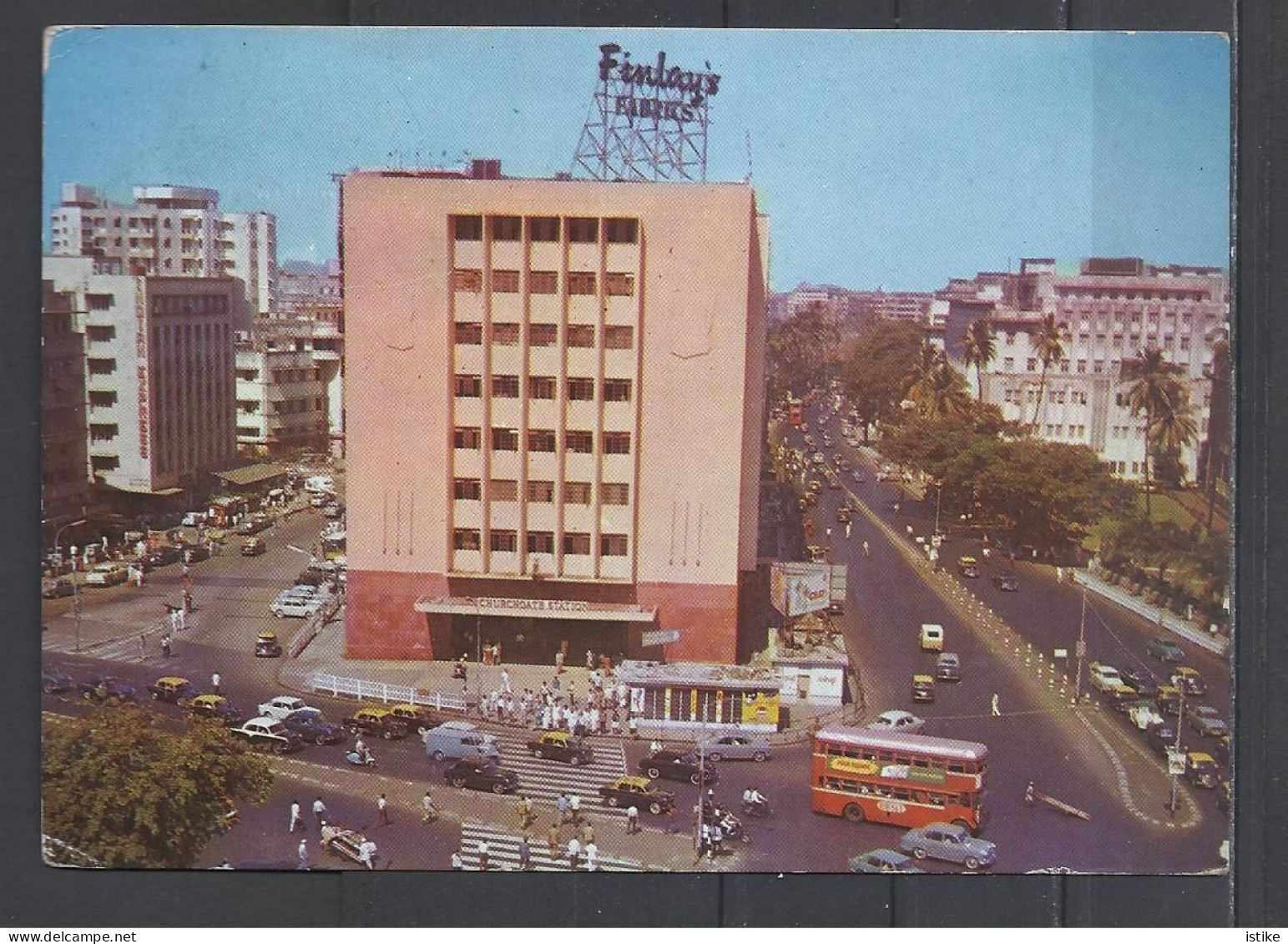 India, Bombay(Mumbai), Churchgate Railway Station, 1974. - Indien