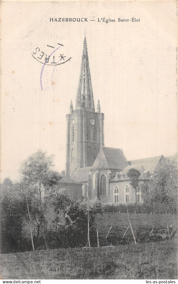 59 HAZEBROUCK L EGLISE SAINT ELOI - Hazebrouck