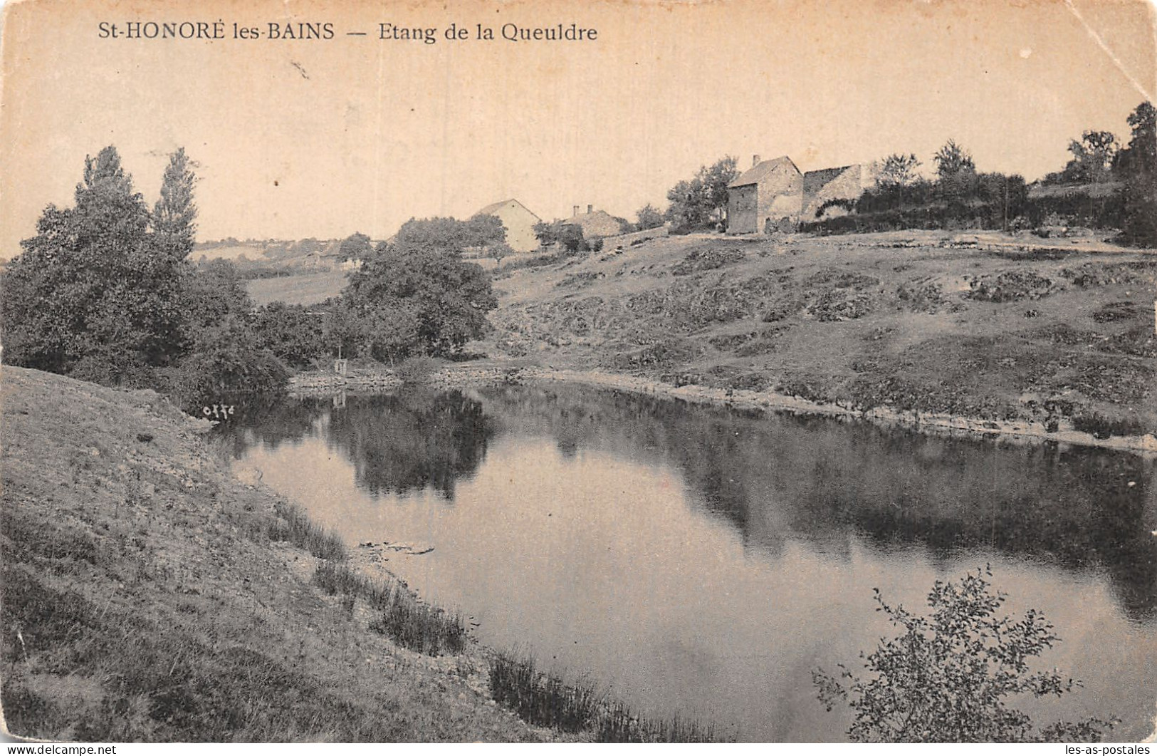 58 SAINT HONORE LES BAINS ETANG DE LA QUEULDRE - Saint-Honoré-les-Bains