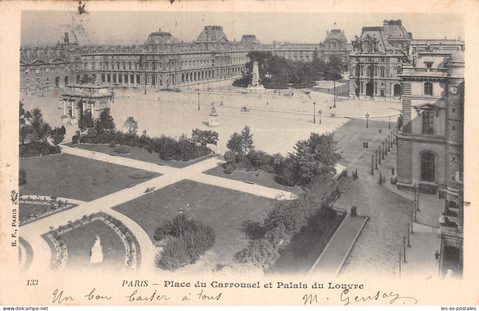 75 PARIS PLACE DU CARROUSEL - Viste Panoramiche, Panorama