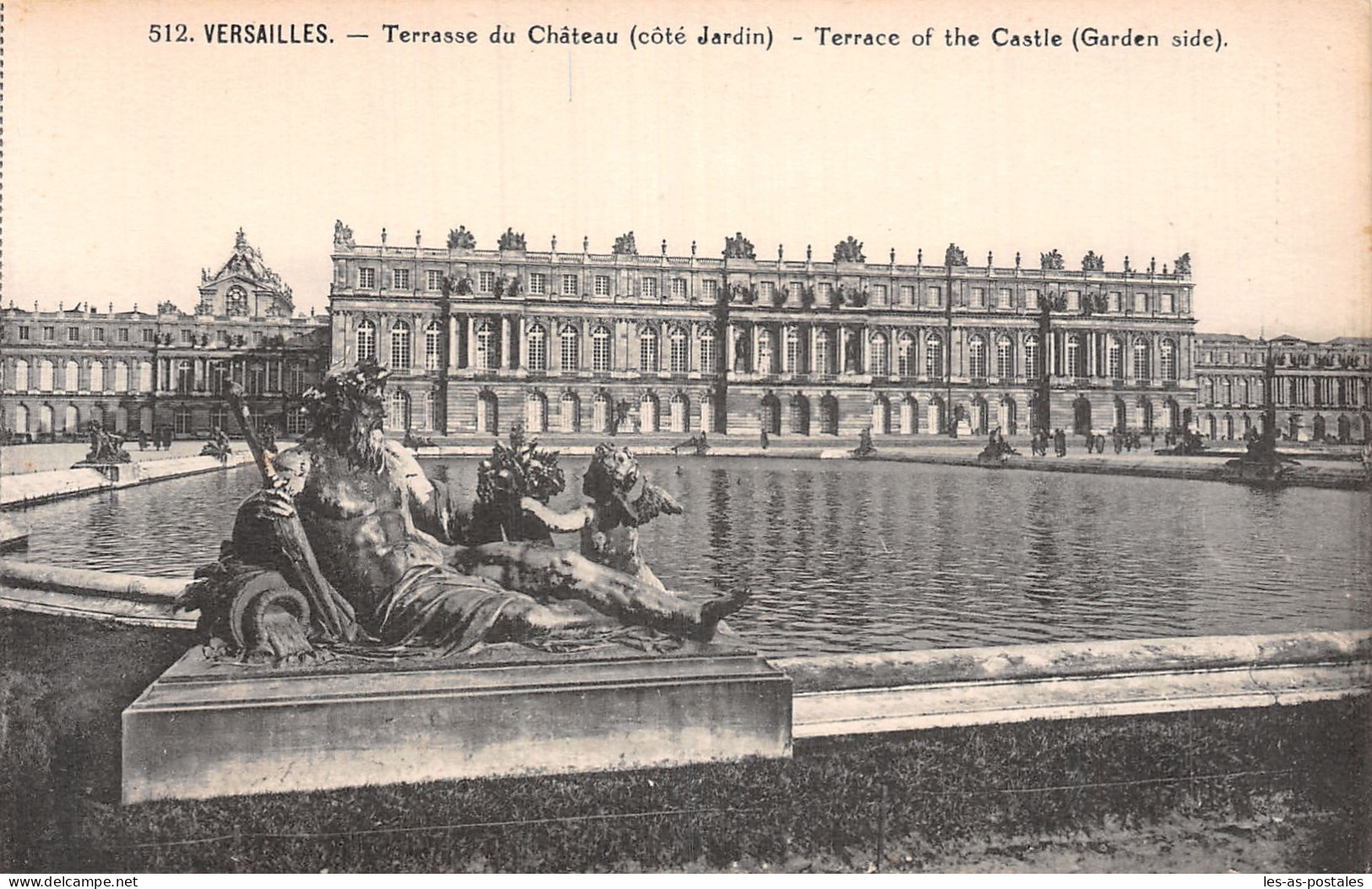 78 VERSAILLES TERRASSE DU CHÂTEAU - Versailles (Schloß)