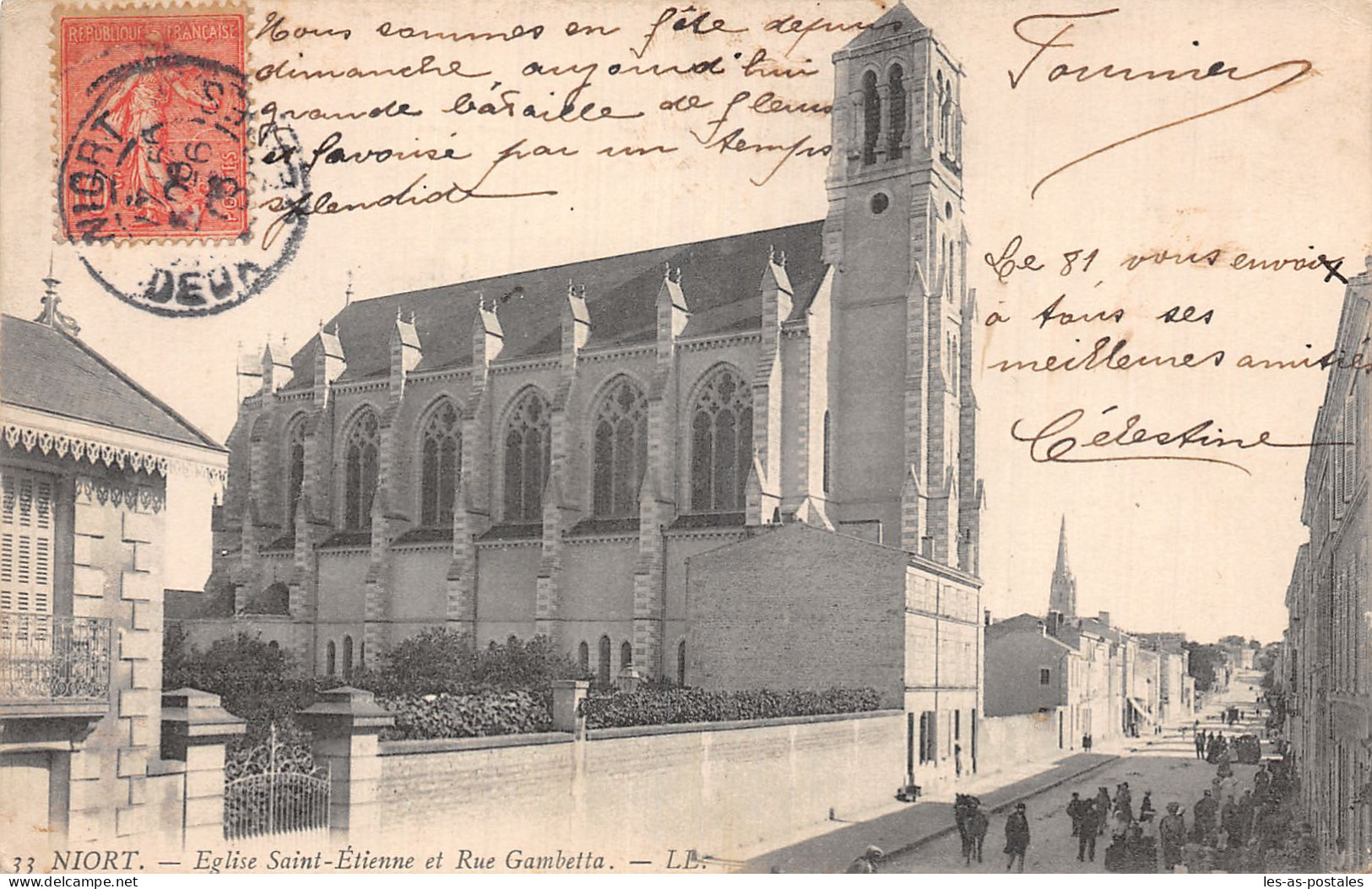 79 NIORT L EGLISE SAINT ETIENNE - Niort