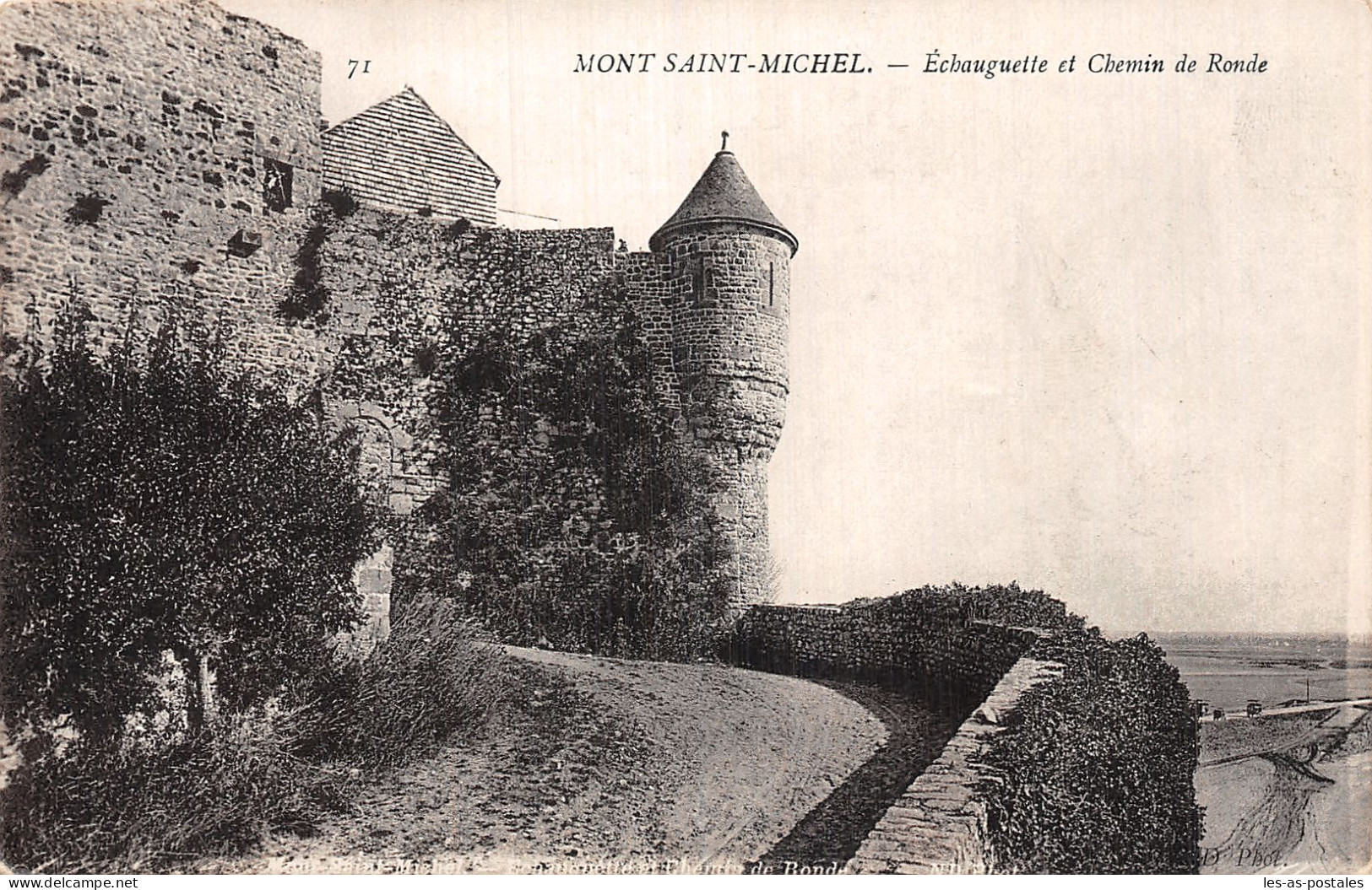 50 LE MONT SAINT MICHEL CHEMIN DE RONDE - Le Mont Saint Michel