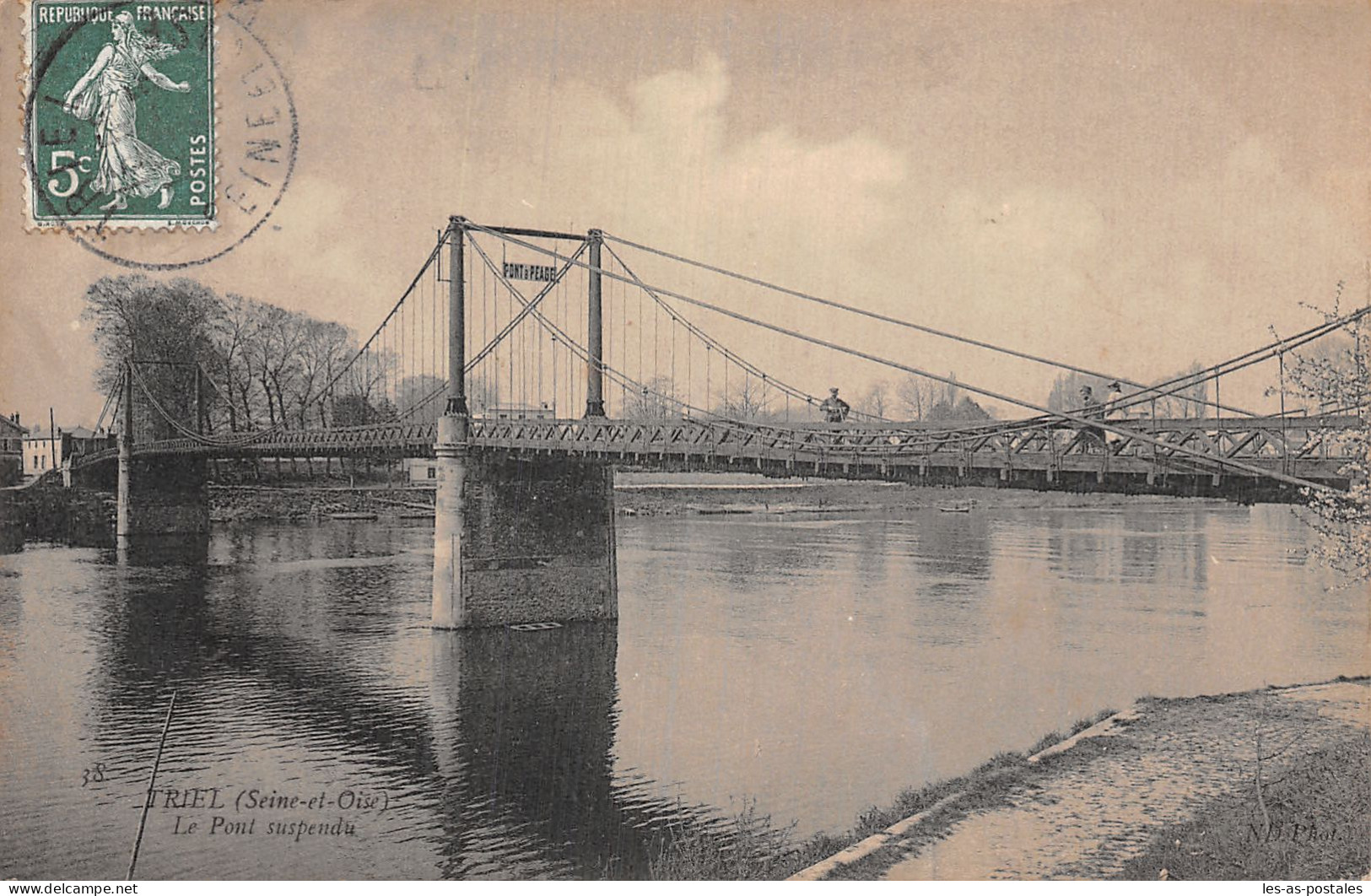 78 TRIEL LE PONT SUSPENDU - Triel Sur Seine