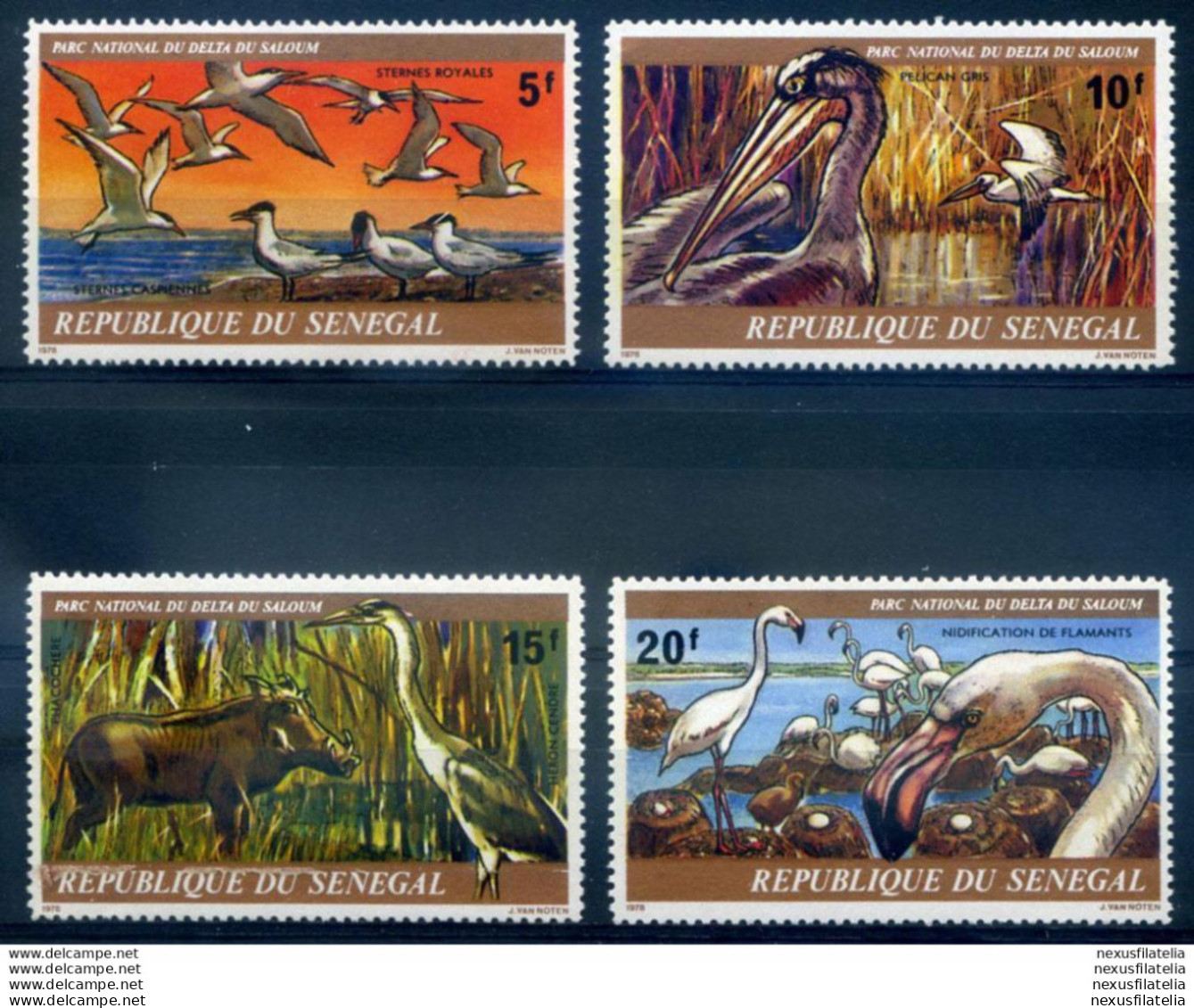 Fauna. Uccelli 1978. - Senegal (1960-...)