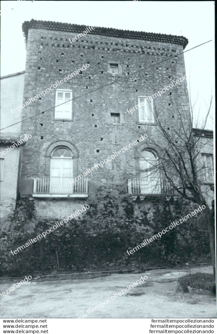 Fo2759 Foto Originale Campolattaro  Cortile Del Palazzo  Provincia Di Benevento - Benevento