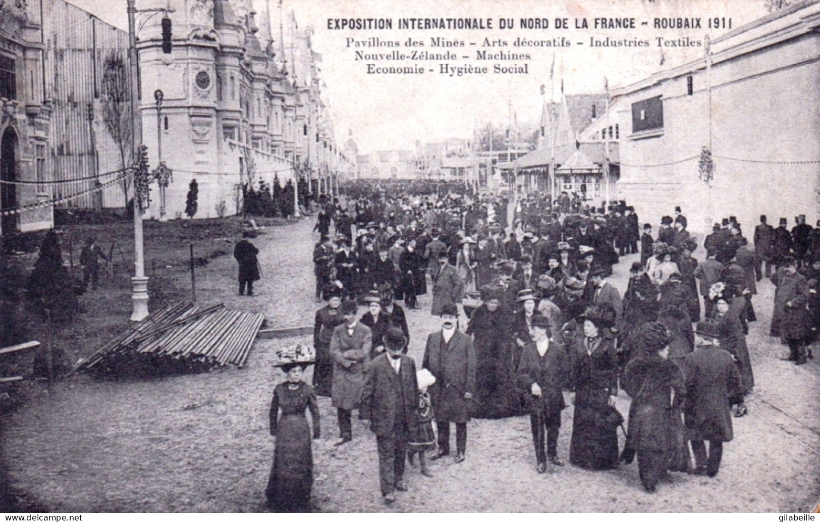 59 - ROUBAIX - Exposition Internationale Du Nord De La France - Pavillons Des Mines - Arts Decoratifs -  - Roubaix