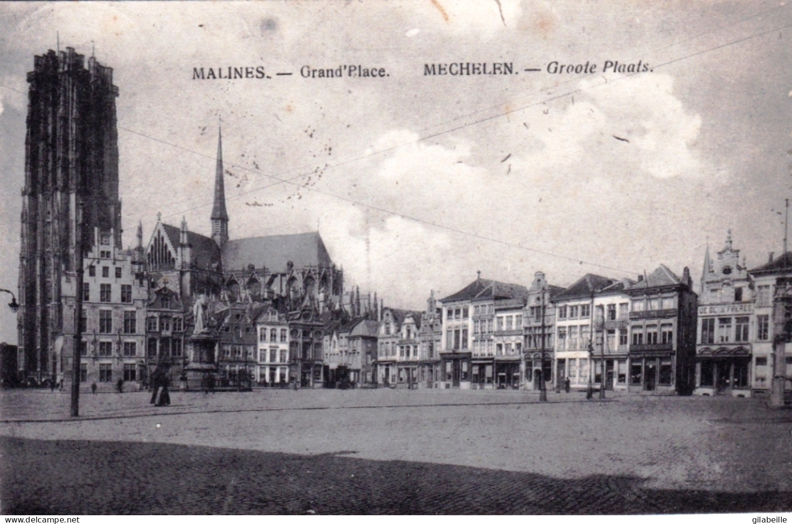 MALINES - MECHELEN -  - Grand Place - Groote Plaats - Malines