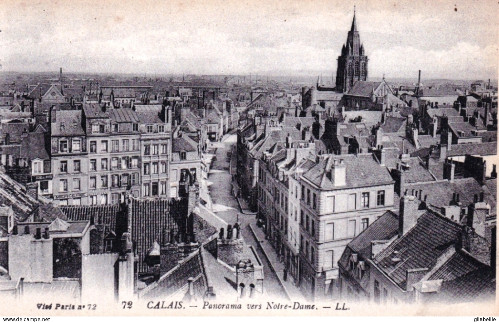 62 - Pas De Calais - CALAIS - Panorama Vers Notre Dame - Calais